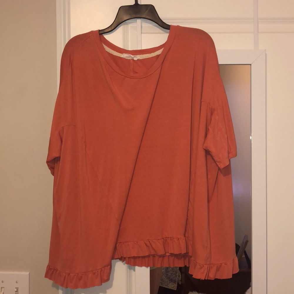 Pink Flowy Top